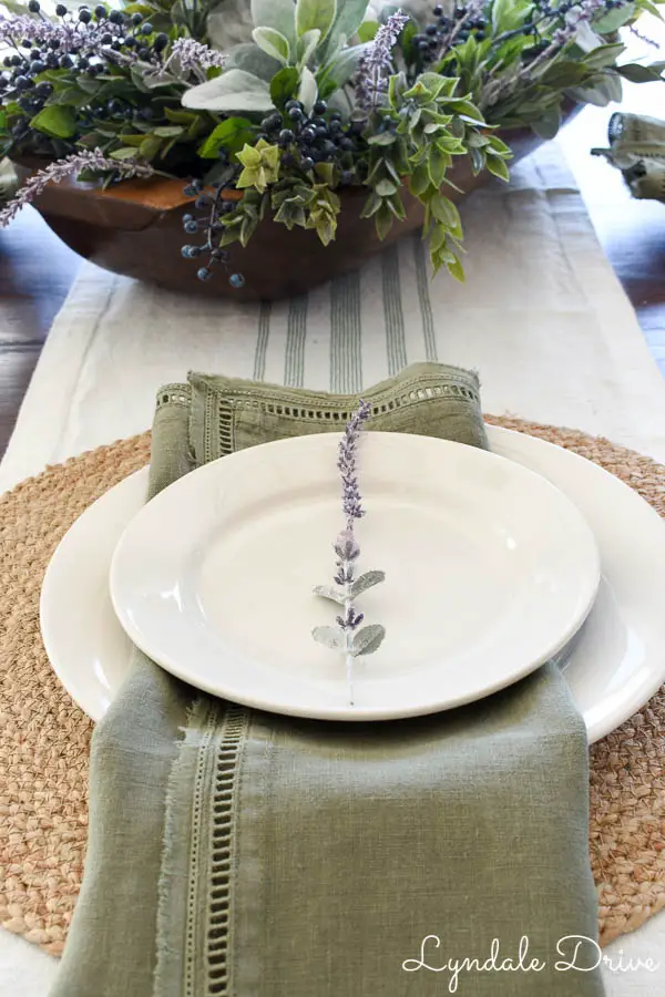 Easter or Spring Tablescape