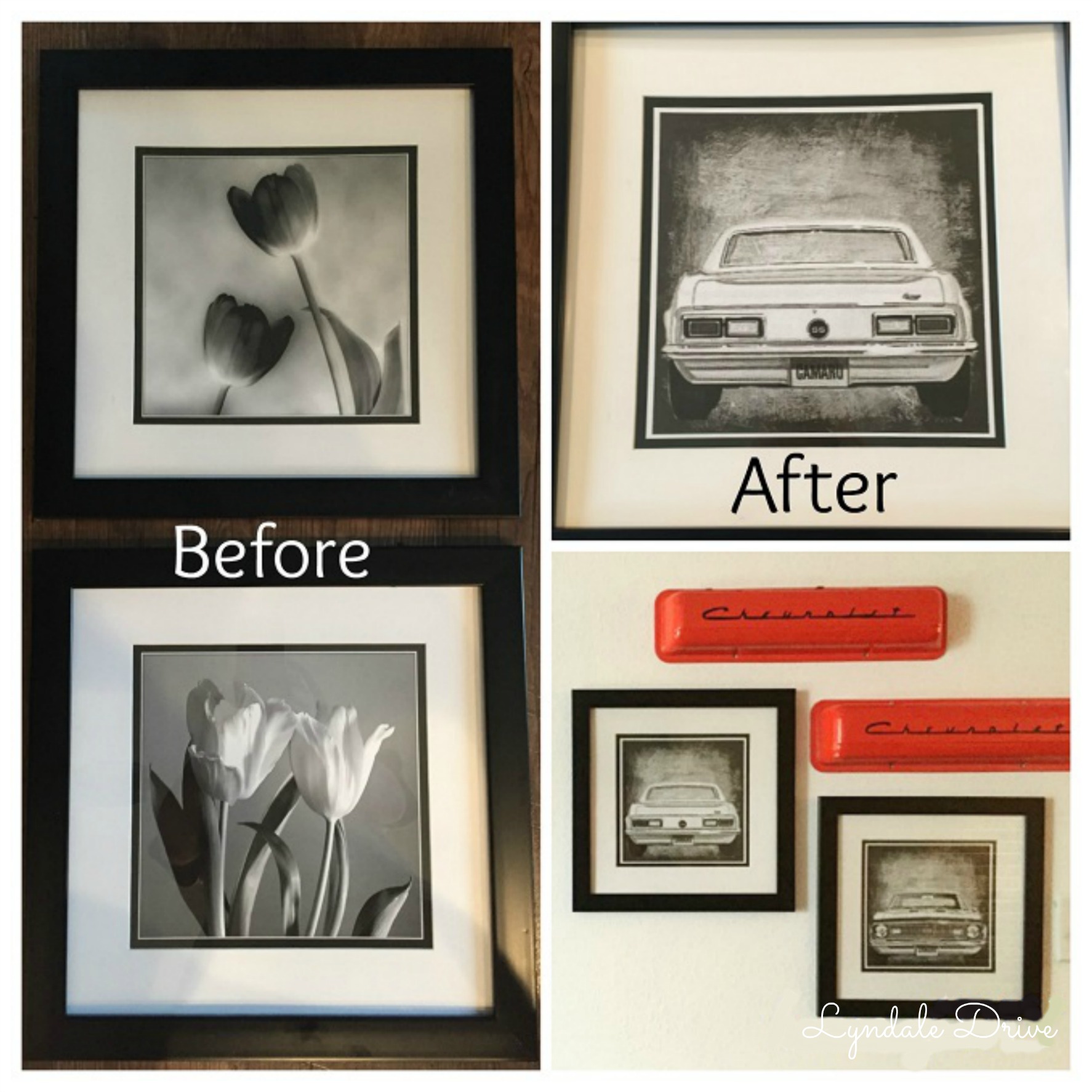 Upcycle old frames….I’ll show you how!