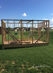 Framing-a-shed