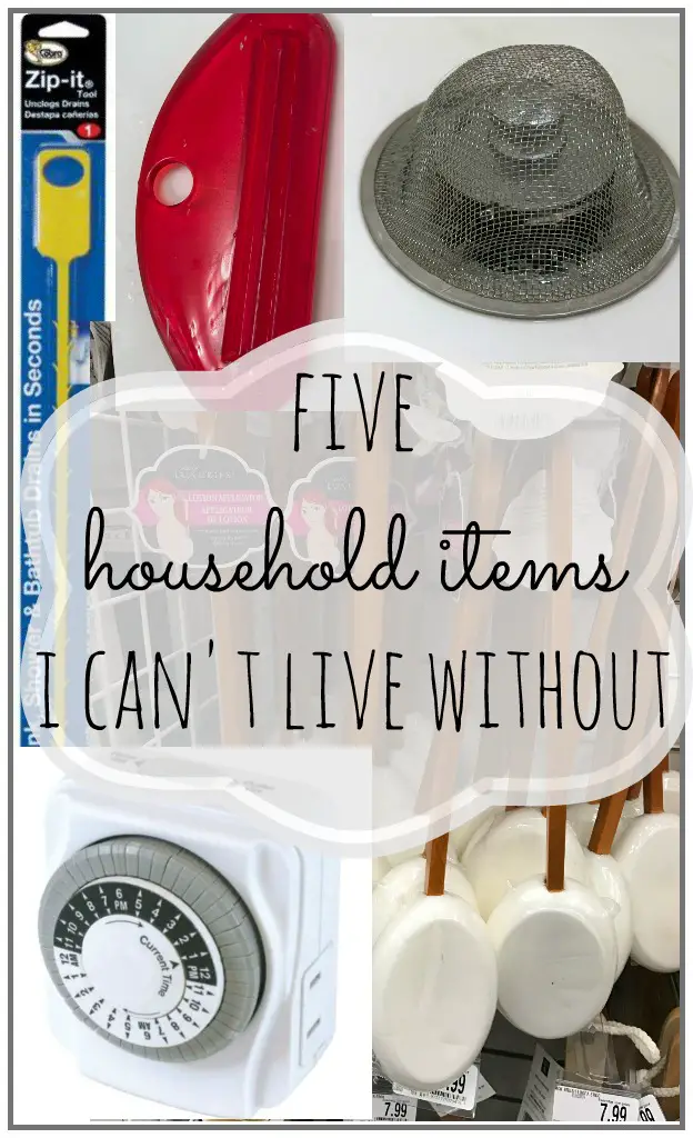 Five Little Household Items I Can’t Live Without!